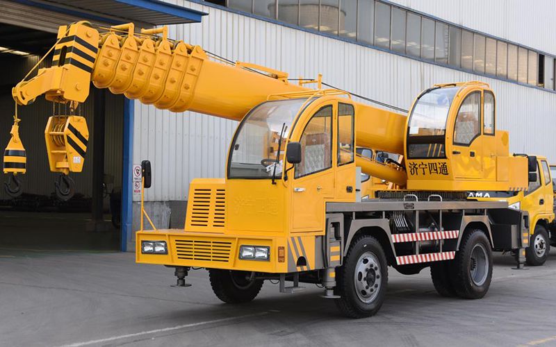 Колесный кран 12T, STSQ12D