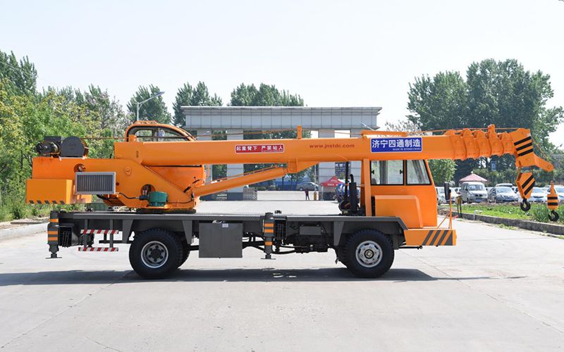 Колесный кран 8T, STSQ8A