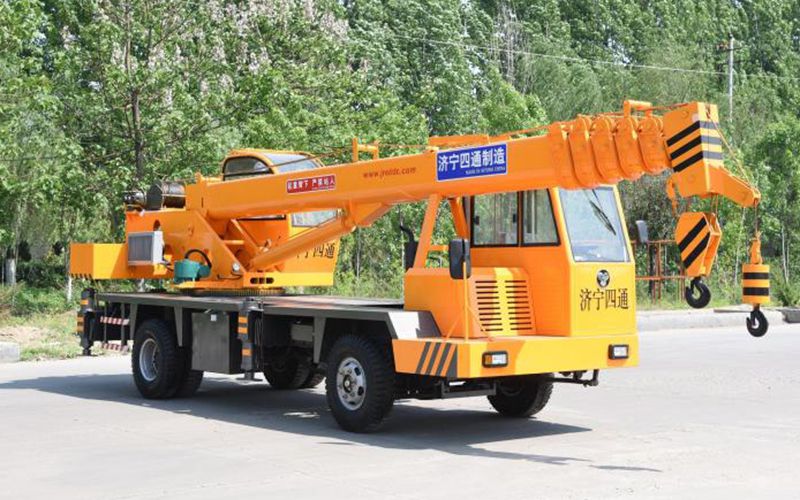 Колесный кран 8T, STSQ8A