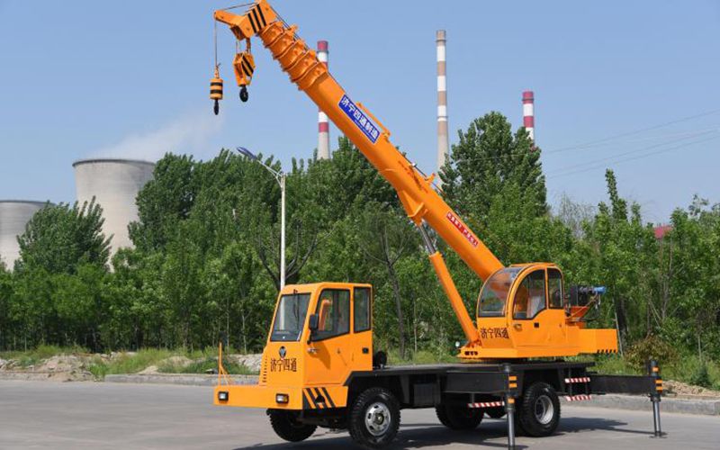 Колесный кран 8T, STSQ8A