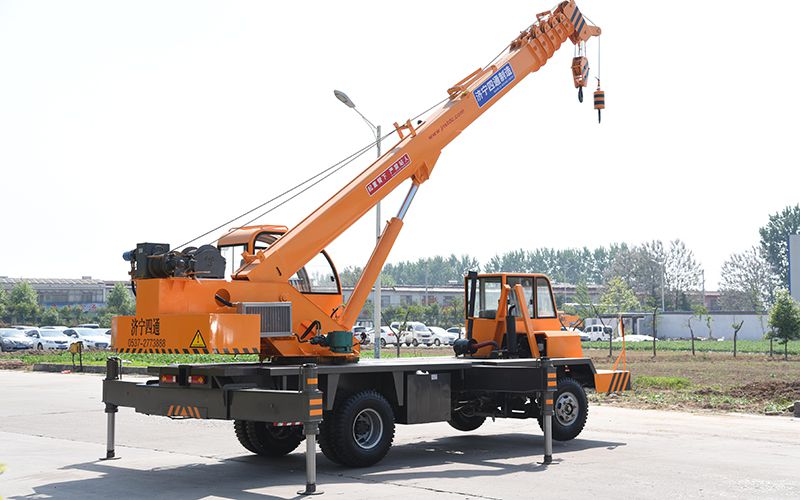 Колесный кран 8T, STSQ8A