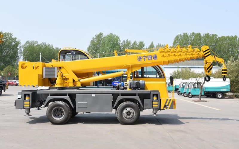 Колесный кран 8T, STSQ8D