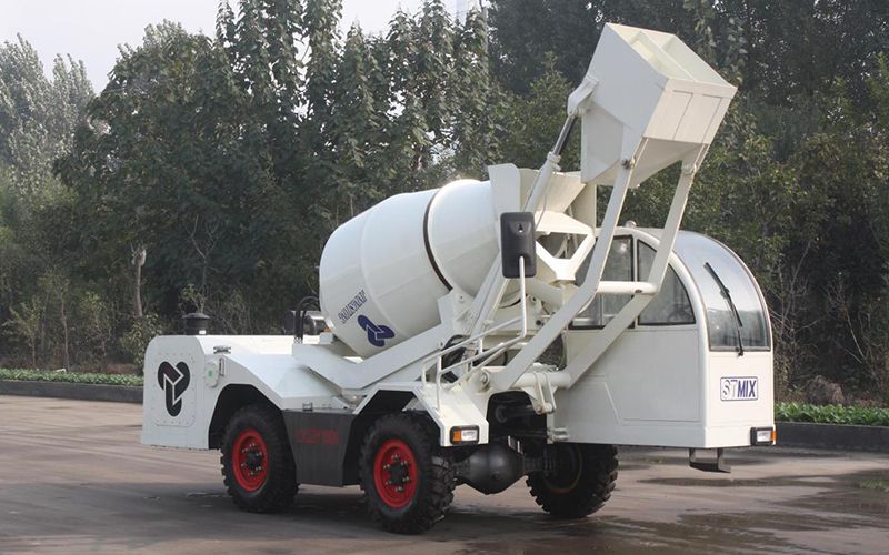 Бетоносмеситель с самозагрузкой 1.5 м³, LYJZY1500